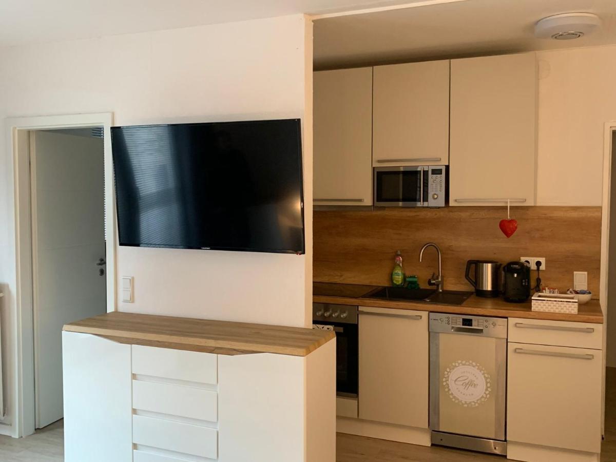 Moderne Ferienwohnung In Lippstadt Zentrum Luaran gambar